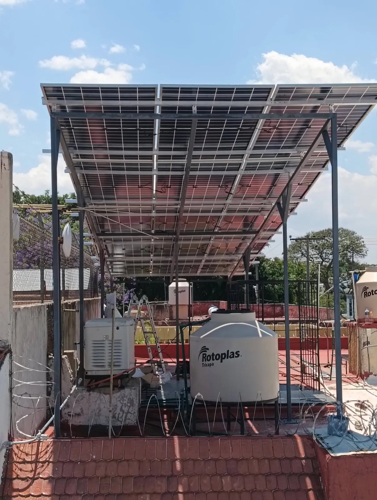 Estructura ya construida en sitio
