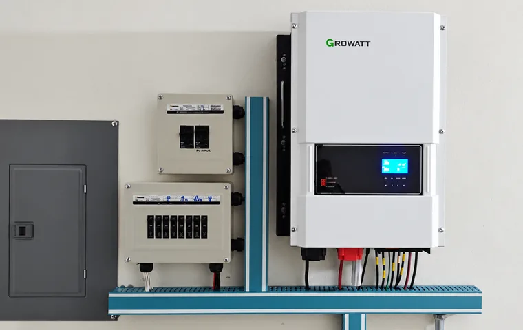Inversor híbrido y protecciones de un sistema solar con baterías